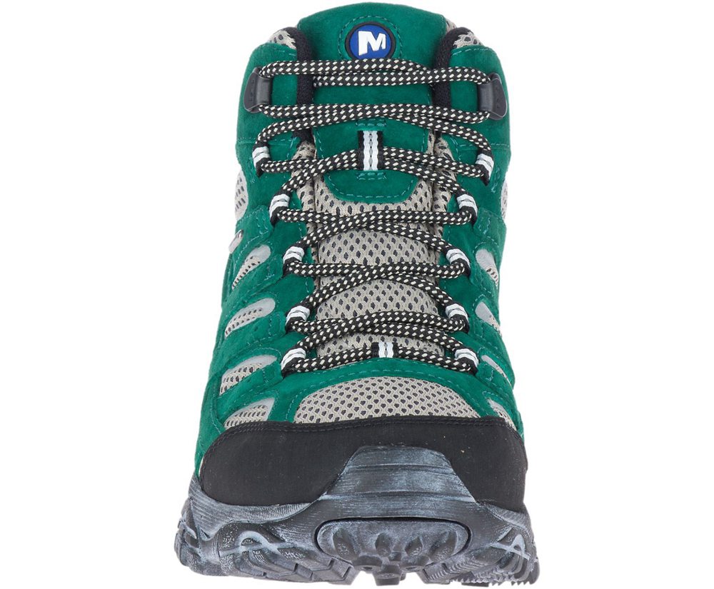 Merrell Vandrestøvler Herre - Moab 2 Mid Waterproof X Outdoor Voices - Grøn - GTL041657